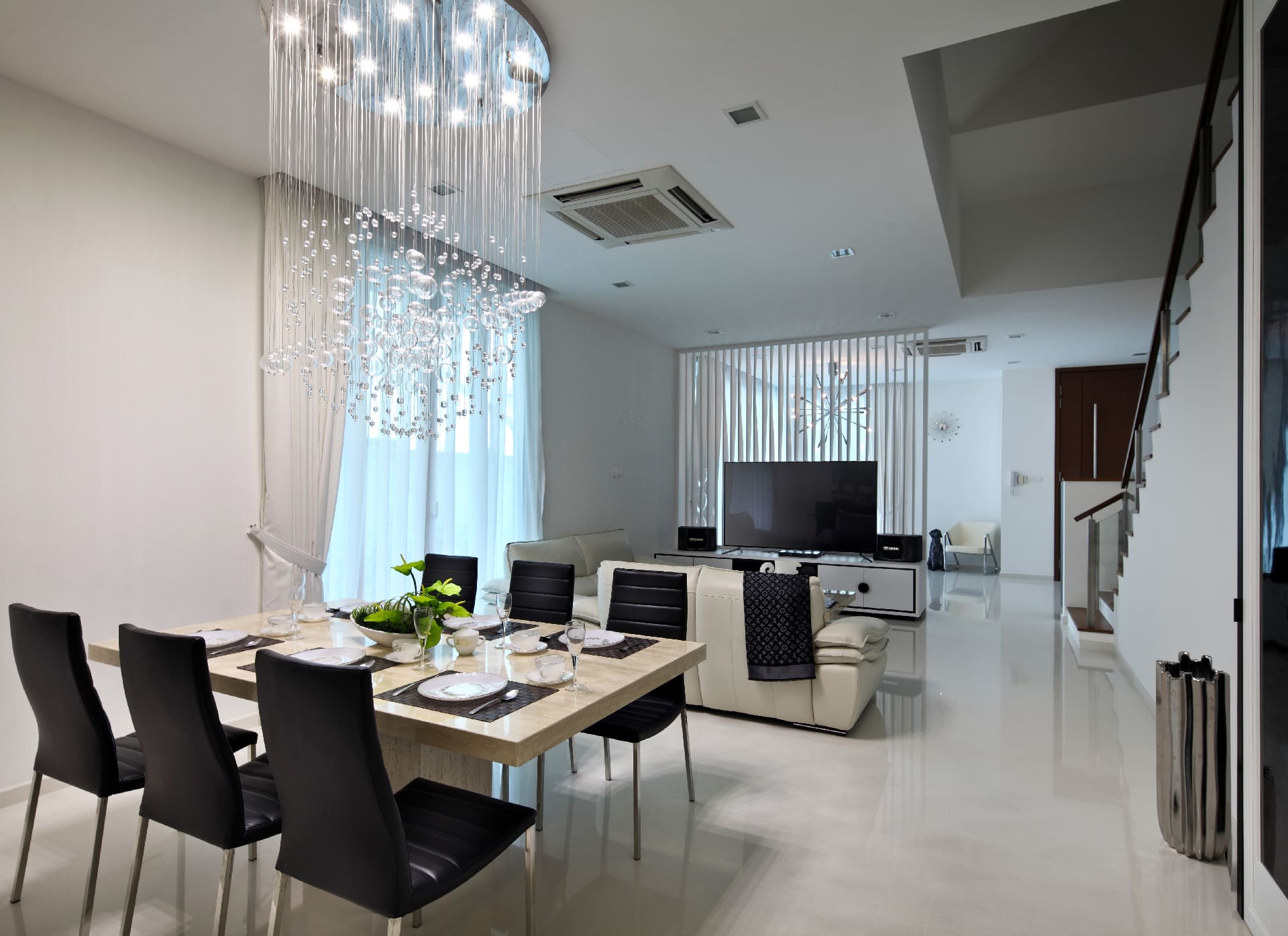 Lorong Salleh Semi-Detached House - Dining Area